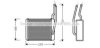 AVA QUALITY COOLING FD6356 Heat Exchanger, interior heating